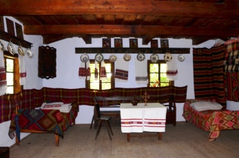 Interior la Muzeul satului
